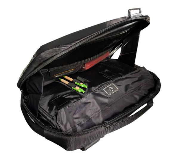 4World Hard Case Slim Plecak 15,6'' czarny 08582 - 1379948 - zdjęcie 5